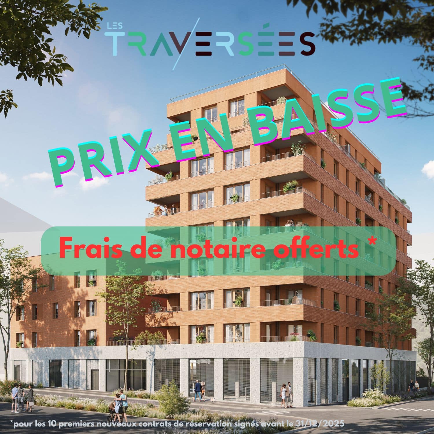 Les Traversées – Logements neufs en BRS à Saint-Denis | CAPS